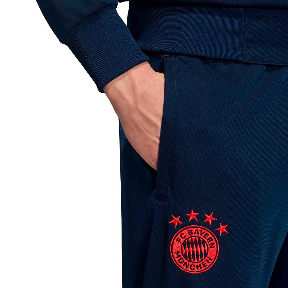 Pantaloni Adidas FCB ICONS PNT S Albastru inchis Barbati photo 2